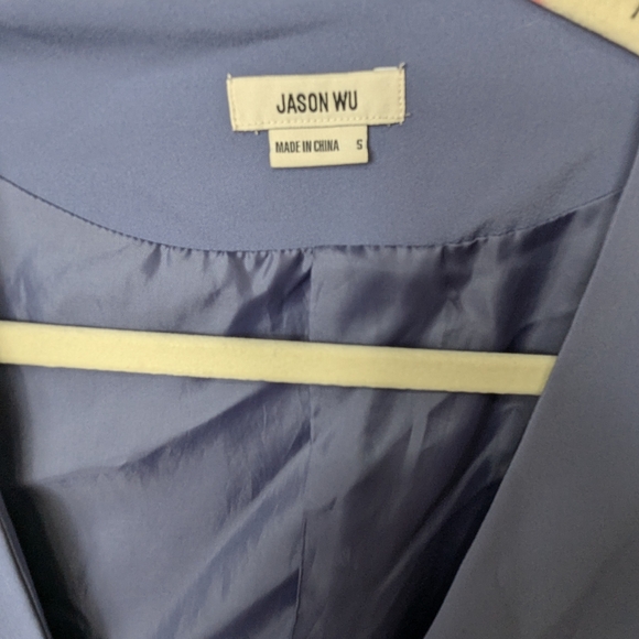 Jason Wu 1 Button Lavender Long Vest S - Picture 5 of 9